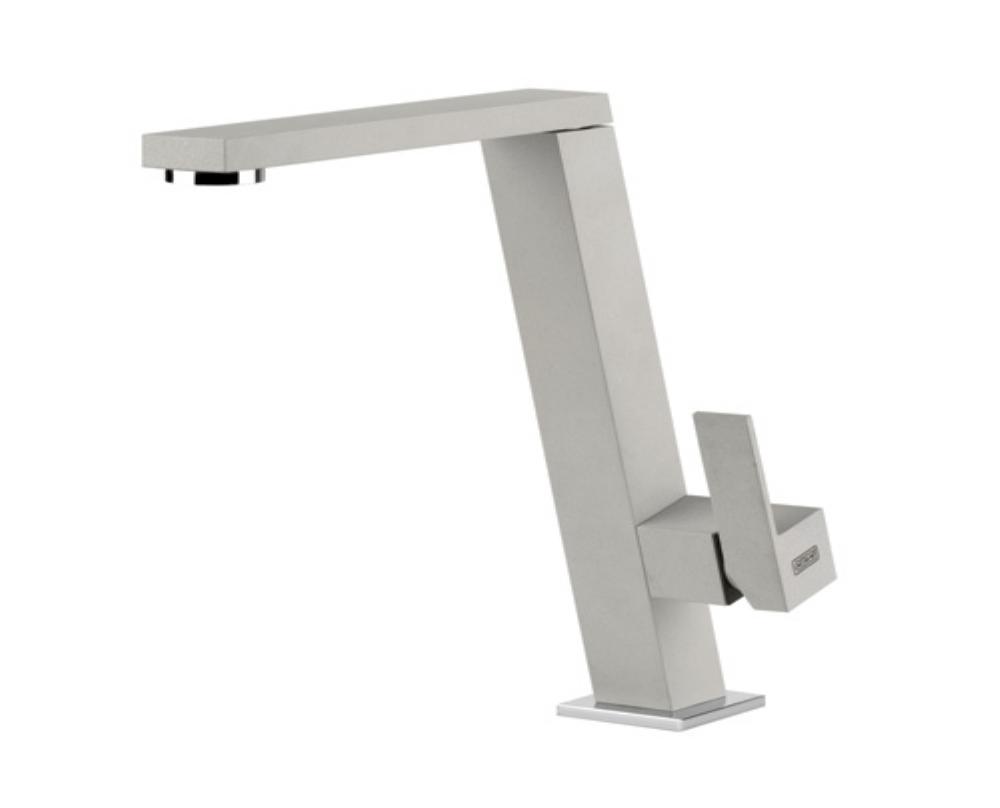 Lever Mixer With Inclined Swivel Spout